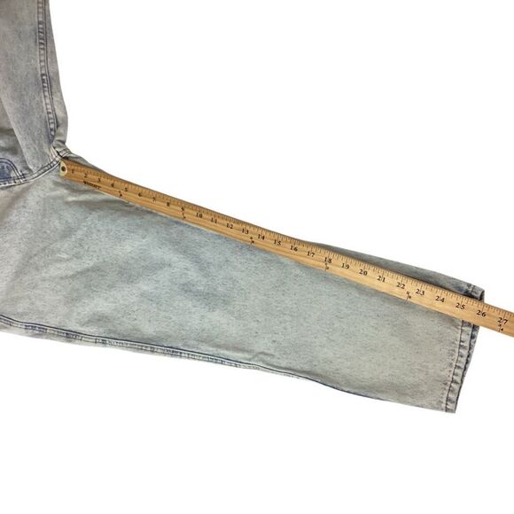 SEZANE Size 33 NWT Brut Sexy Jeans 100% Cotton Edge Blue - Picture 12 of 15